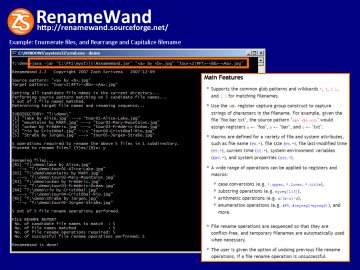 RenameWand screenshot